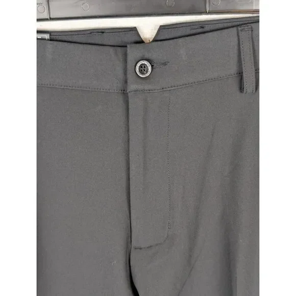 Dunning Golf Stretch Performance Player Fit Woven Pants Black Men's Size 35/30